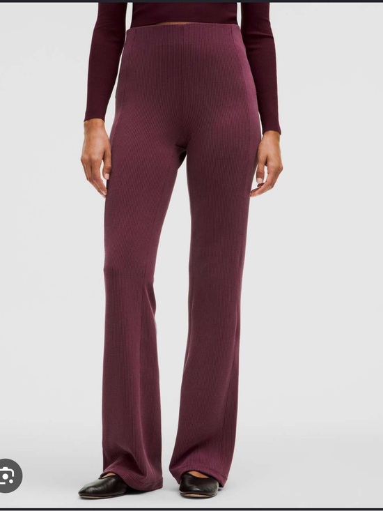 lululemon athletica Pants - lululemon ribbed Softstreme flared pants
